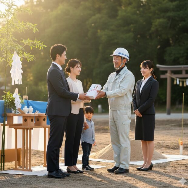 地鎮祭でのハウスメーカーへのお礼は必要？相場やマナーを徹底解説！