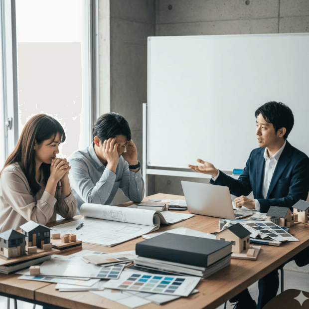 注文住宅の打ち合わせでイライラする原因と疲れないためのコツを解説