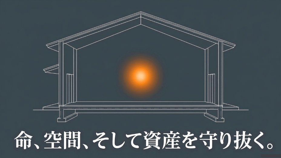 命、空間、そして資産を守り抜く大和ハウスの家のイメージ